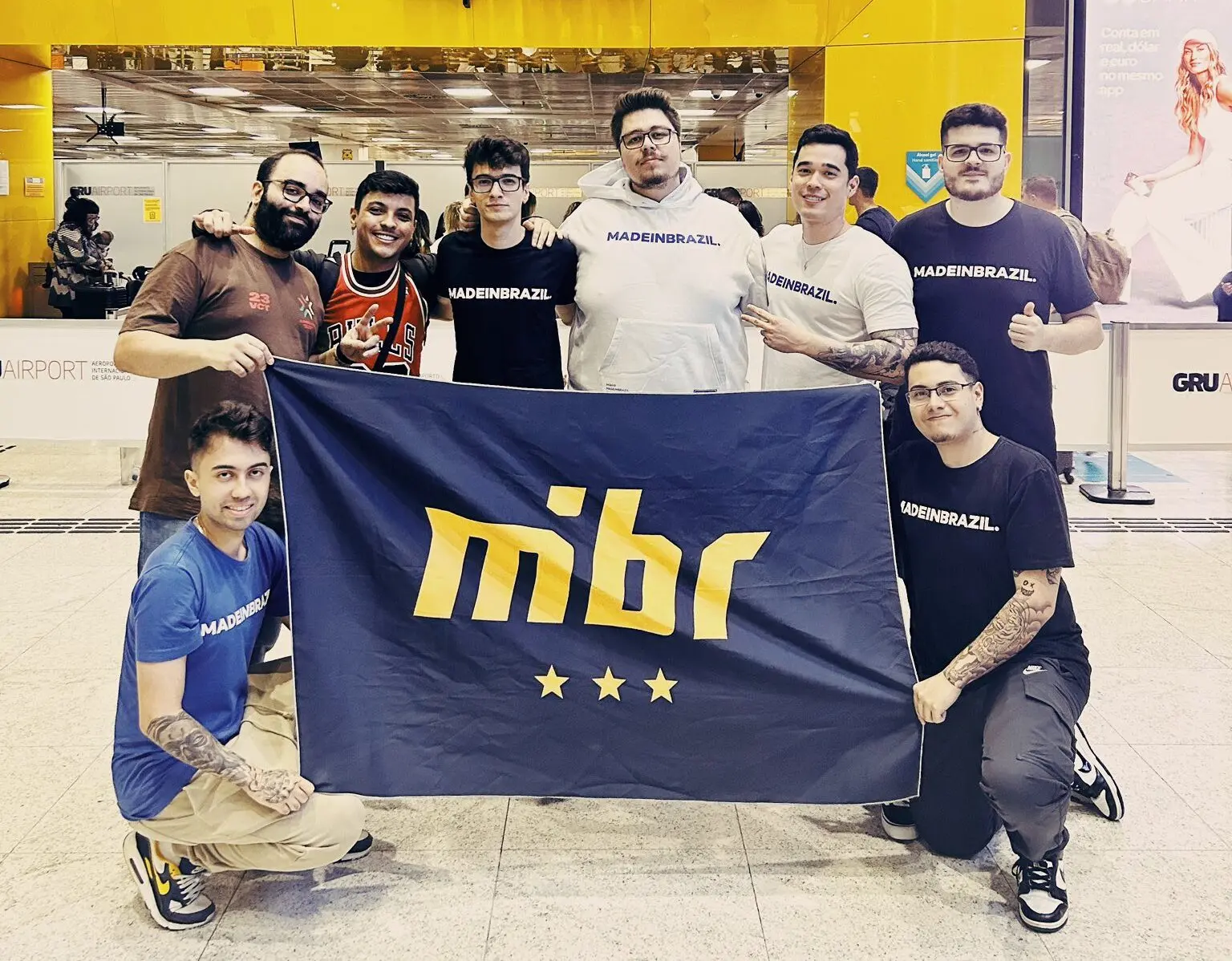MIBR chega à Los Angeles para o VCT Américas 1 MIBR chega à Los Angeles para o VCT Américas