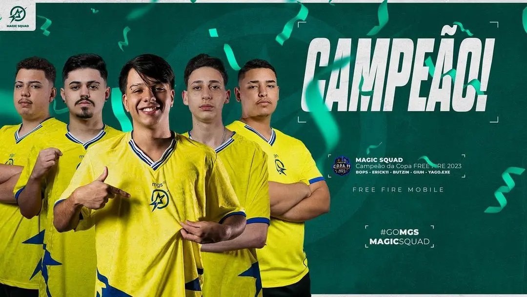 Magic Squad garante título da C.O.P.A. Free Fire 2023