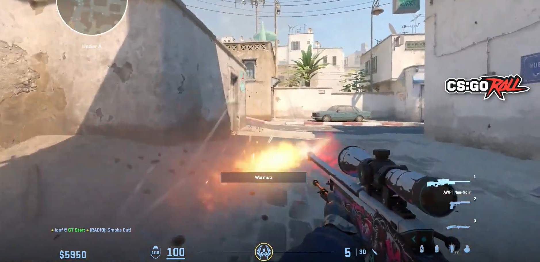 CS 2 apresenta bug hilário de AWP, veja