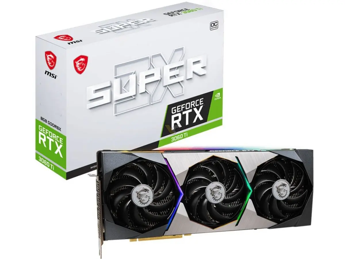 MSI Começa Produzir A RTX 3060 Ti SUPER Com Memória GDDR6X