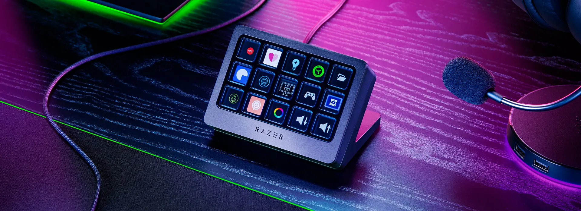 Razer Stream Controller X é o Novo Periférico Para os Criadores de Conteúdo ao Vivo