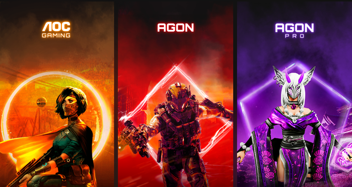 Agon Pro, AOC Gaming ou AGON? Qual é a linha ideal para você?