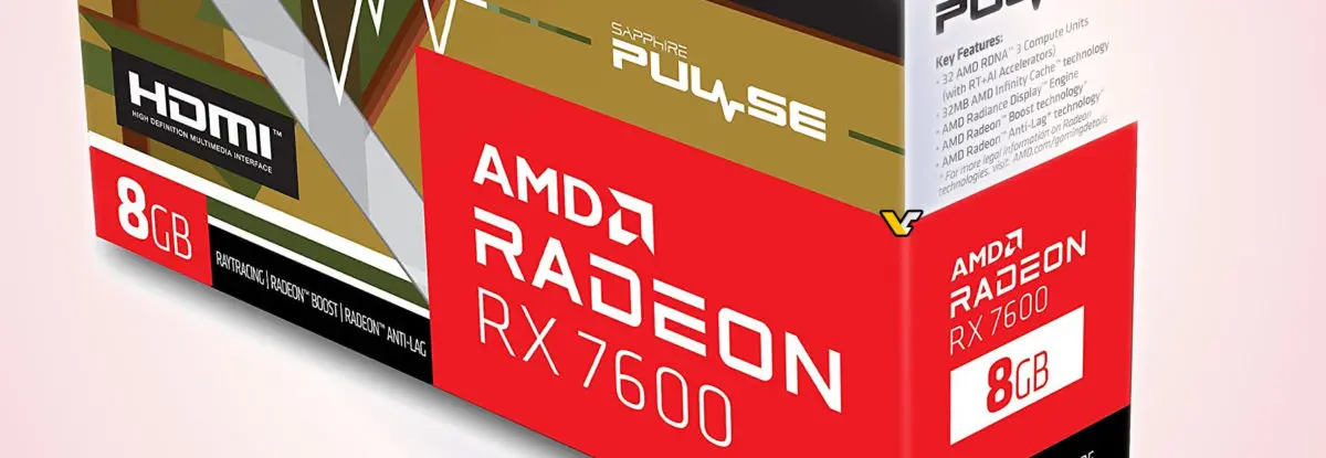 AMD: Foto registrada por varejista asiático mostra a Radeon RX 7600