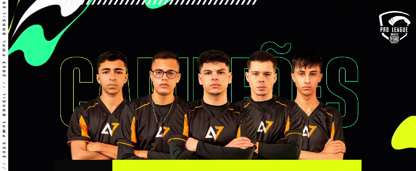 Alpha 7 é tricampeã brasileira ao conquistar o PUBG MOBILE Pro League Brasil