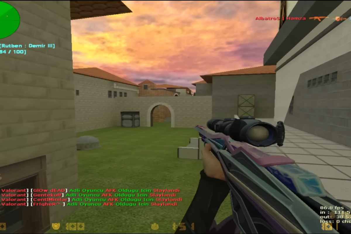 Jogador recria mapas do VALORANT dentro do CS 1.6