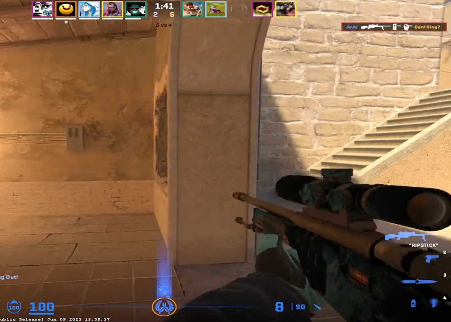 CS2: Streamer mostra bug na parede da Mirage
