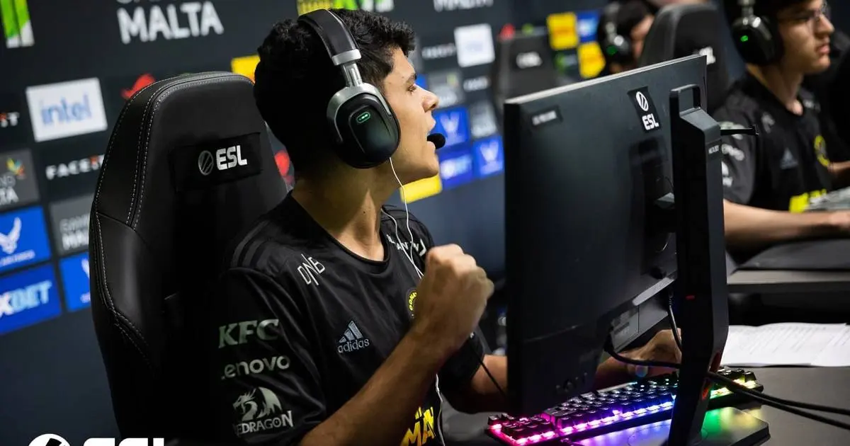n9xtz está fora do time titular de CS:GO da 00NATION