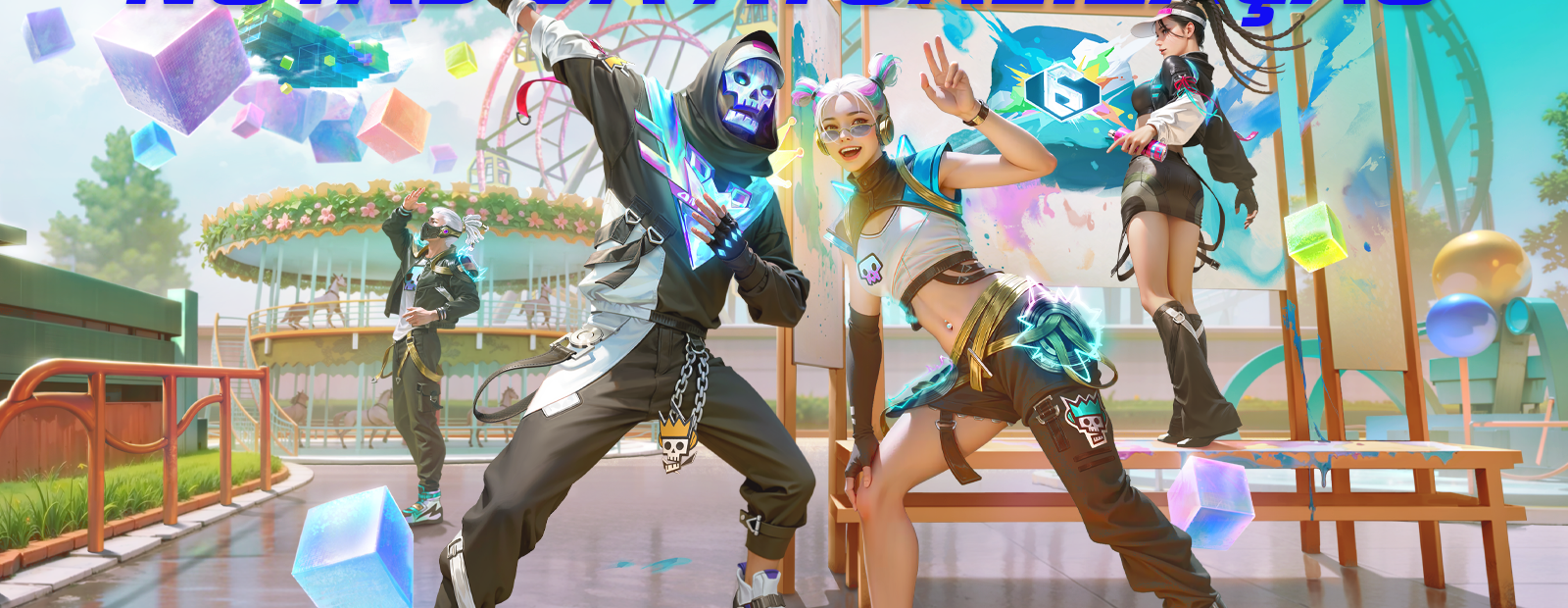 FF: atualização conta com nova personagem, novidades na Parede de Gel, lobby e modo no Contra Squad