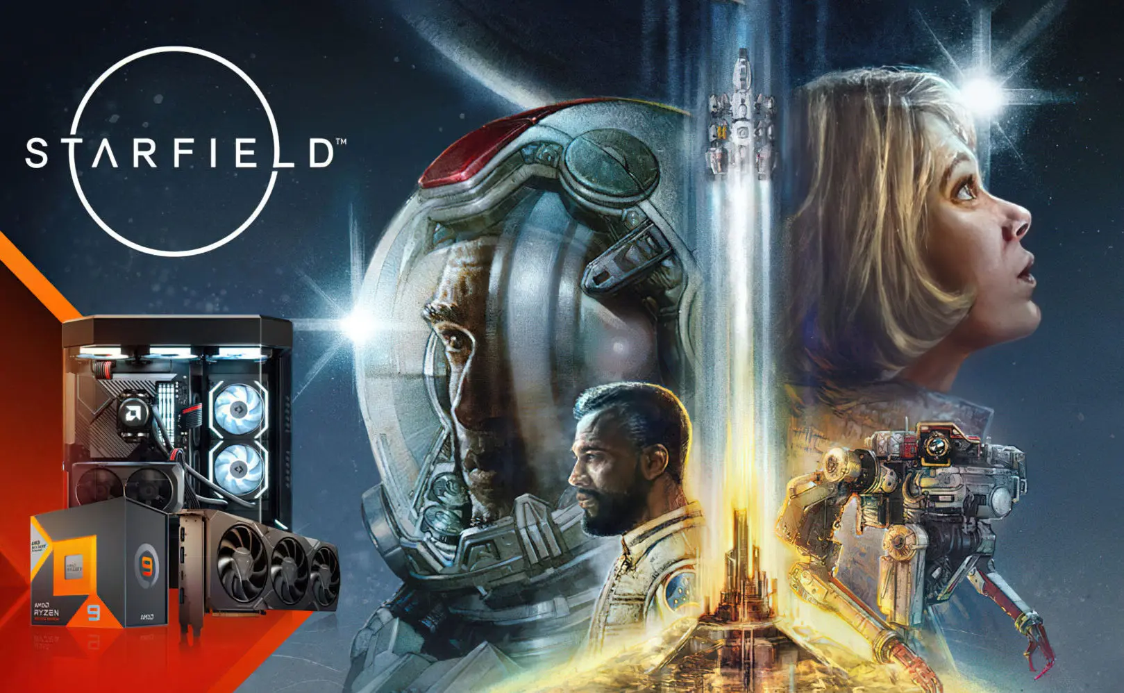 AMD anuncia pacote com Starfield e inclui processadores de série Ryzen 7000