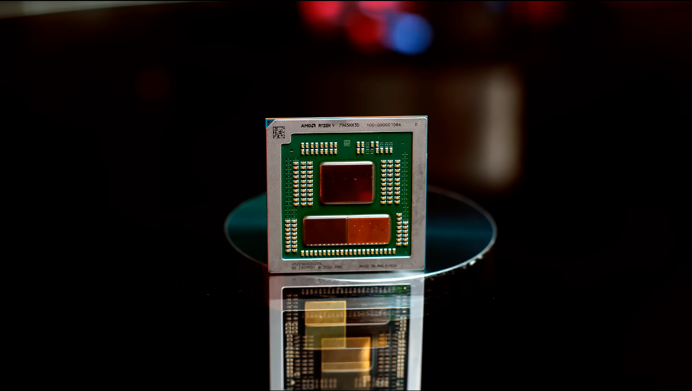 AMD lança Ryzen 9 7945HX3D, primeiro processador para notebook com 3D V-cache