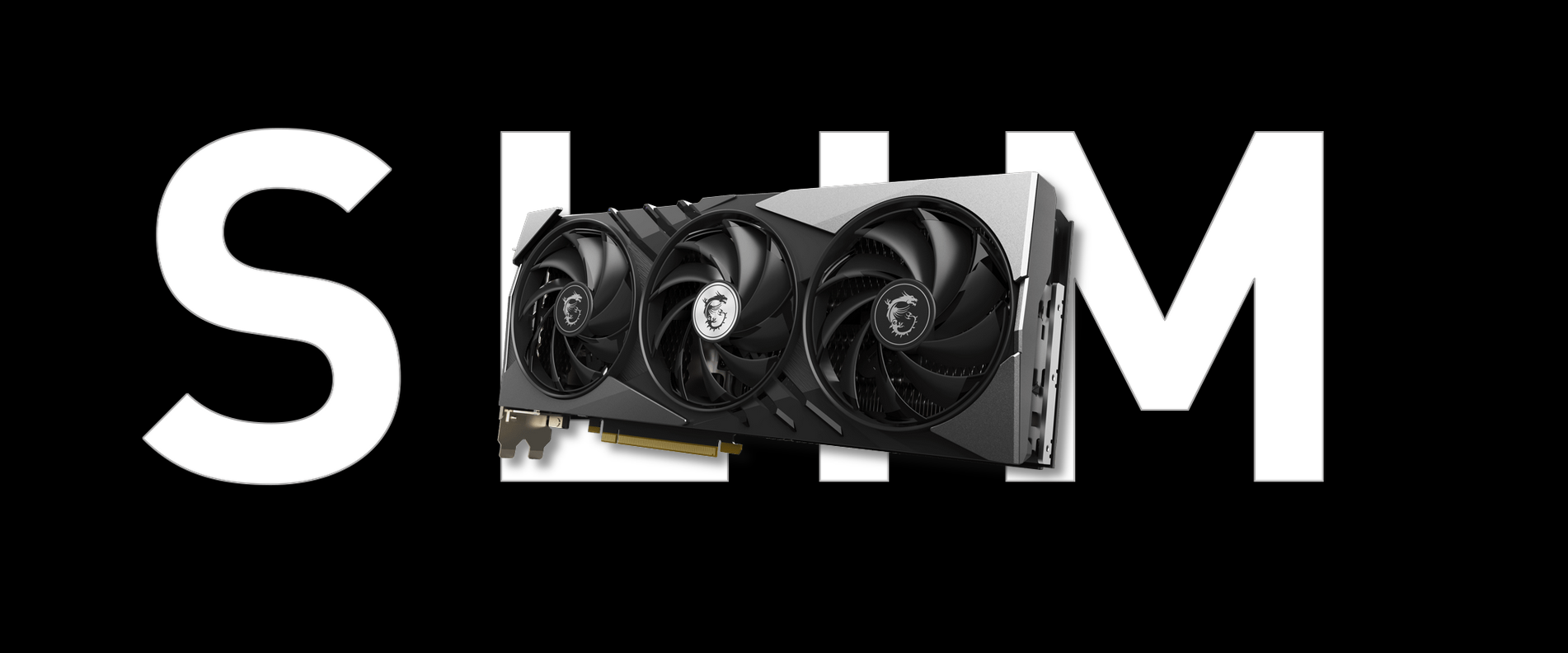 MSI anuncia novas GeForce RTX 4000 GAMING SLIM Series