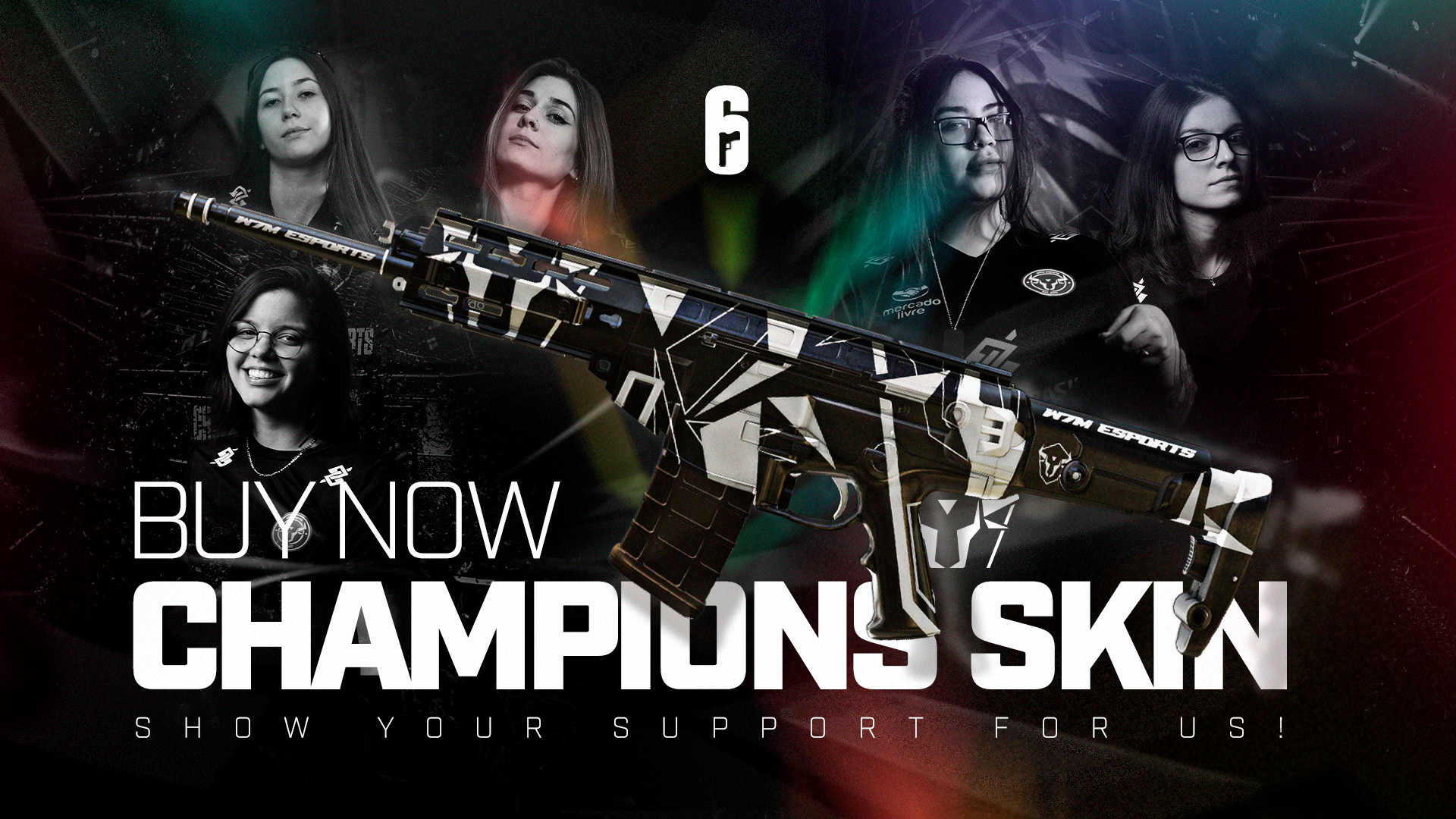 R6: W7m anuncia doação de lucros obtidos em skins para campanha ao combate ao câncer de mama