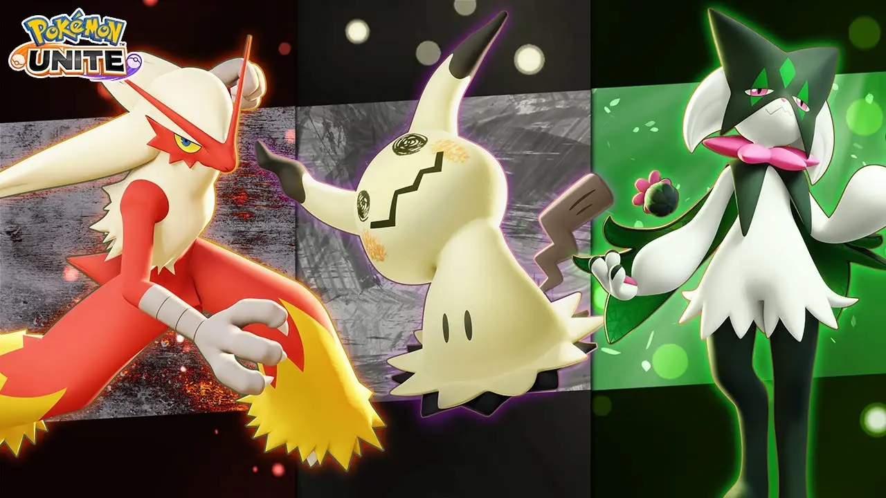 Pokémon UNITE revela novos personagens durante Mundial