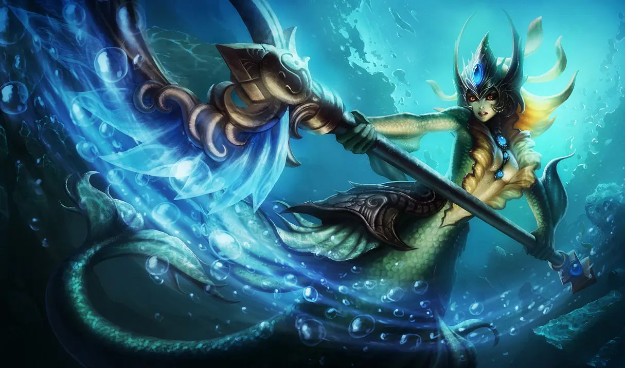 Nami, campeã do League of Legends (LoL).