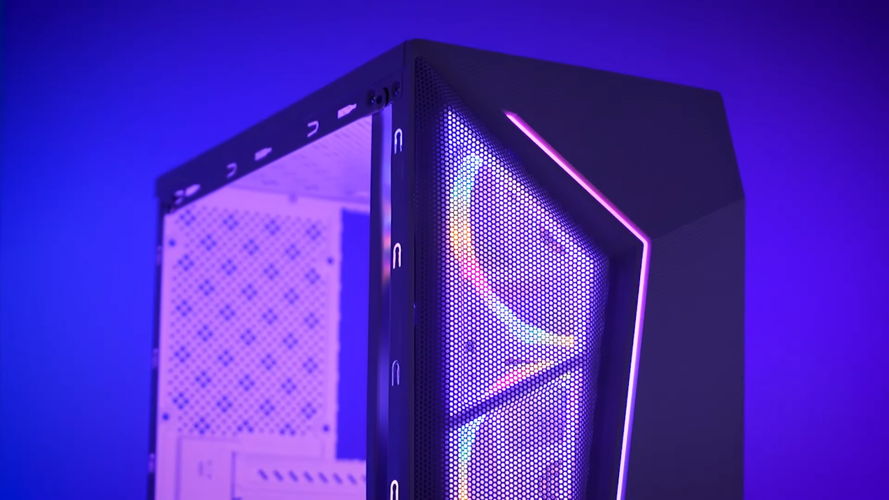 TGT Carbon White Edition, um gabinete barato e com mesh frontal