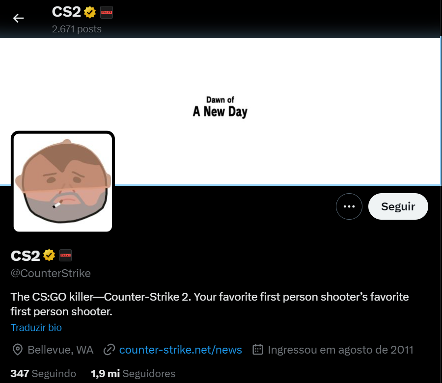 Counter-Strike 2 (CS2) é anunciado pela Valve no Twitter com teste limitado