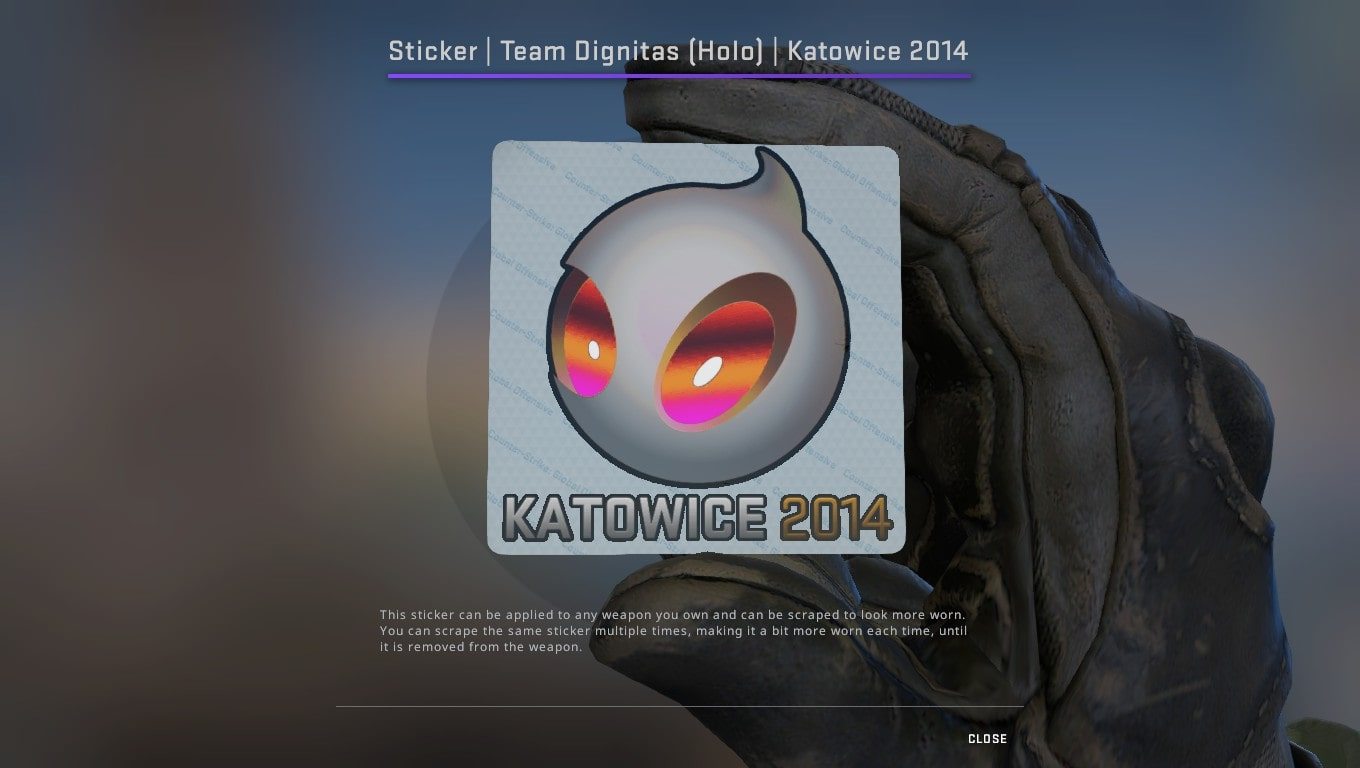 CS:GO: Sticker da Dignitas é vendido em valor recorde