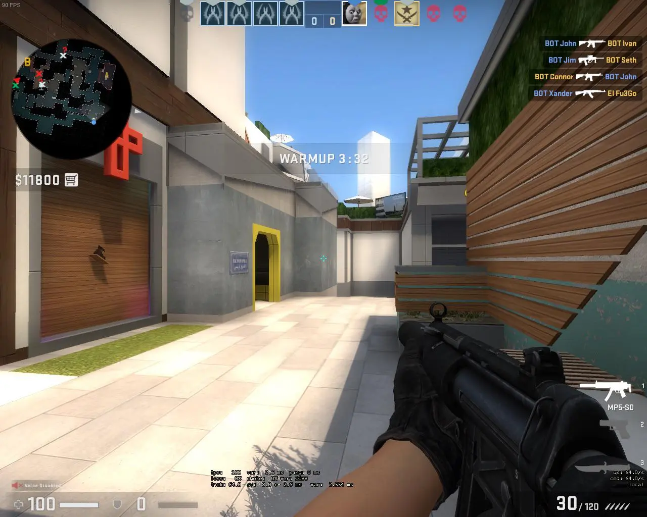 Artista recria mapa de VALORANT no CS:GO