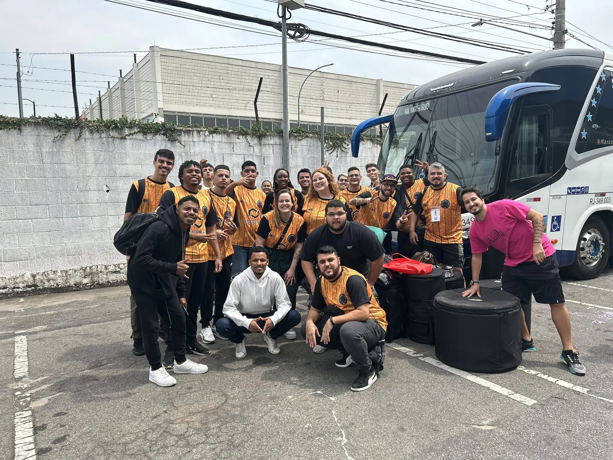 Torcida organizada da FURIA marca presença na BGS Esports