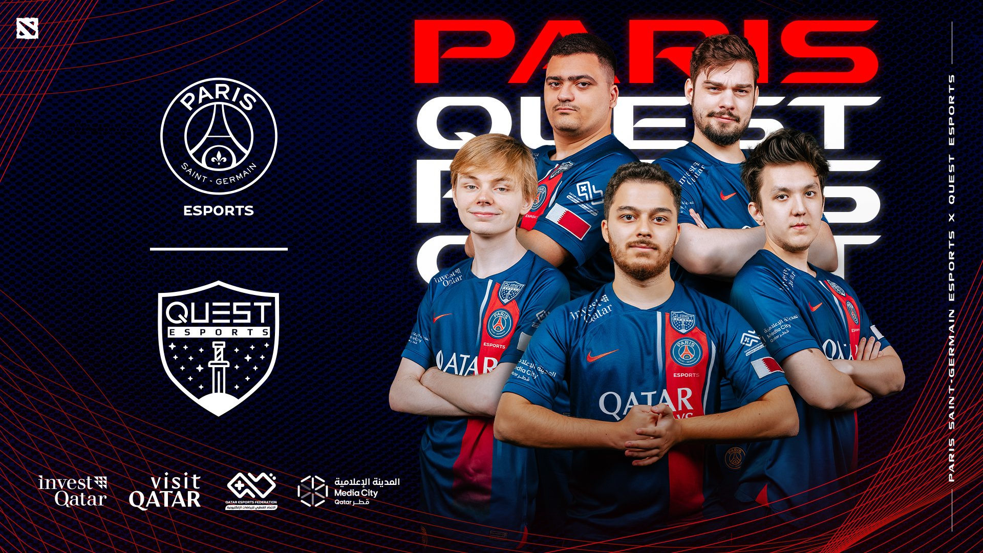 Dota 2: PSG retorna ao cenário com nova parceria antes do The International 2023