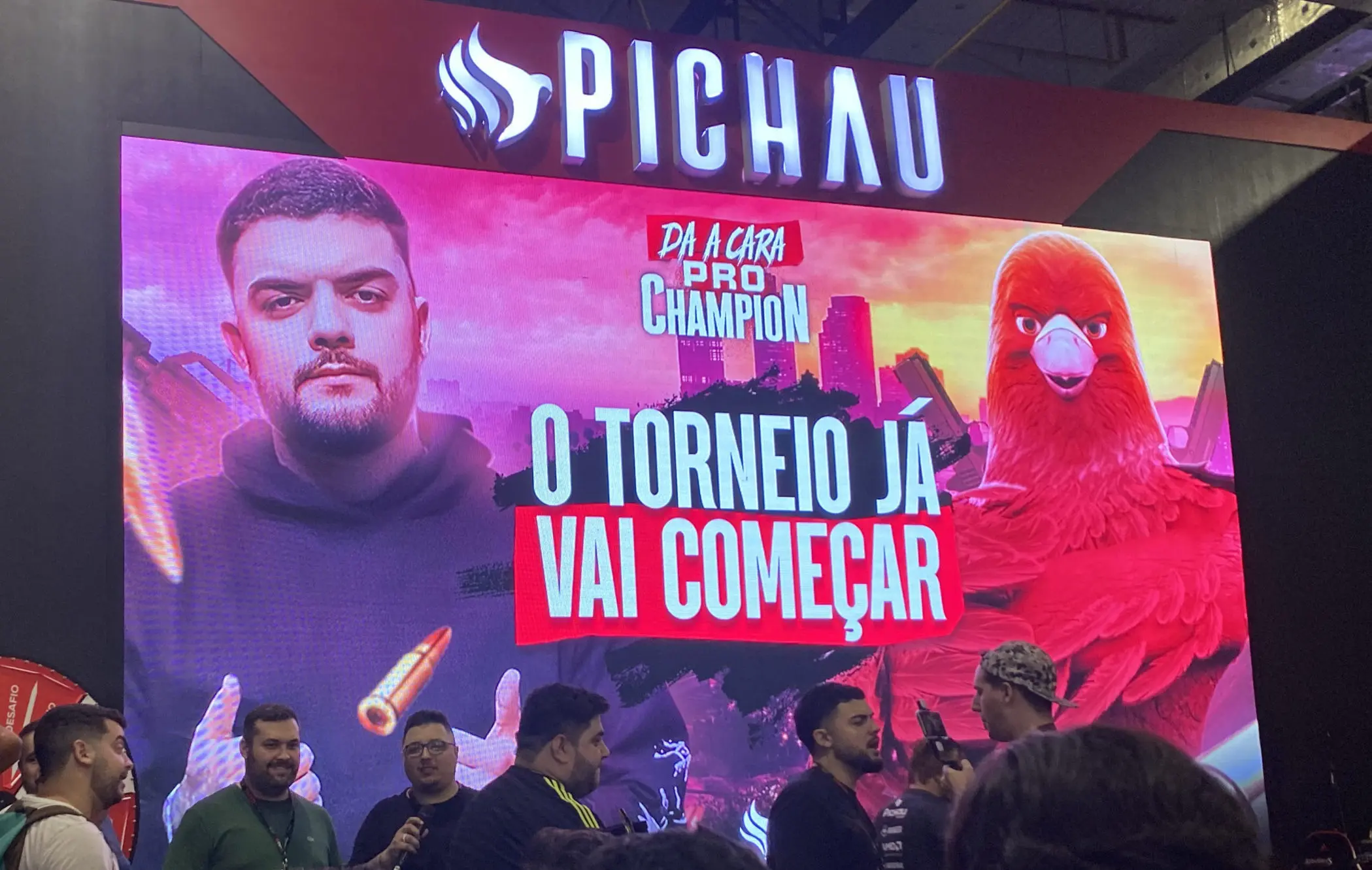 Estande da Pichau conta com “Da a cara pro Champion”, campeonato de GTA RP