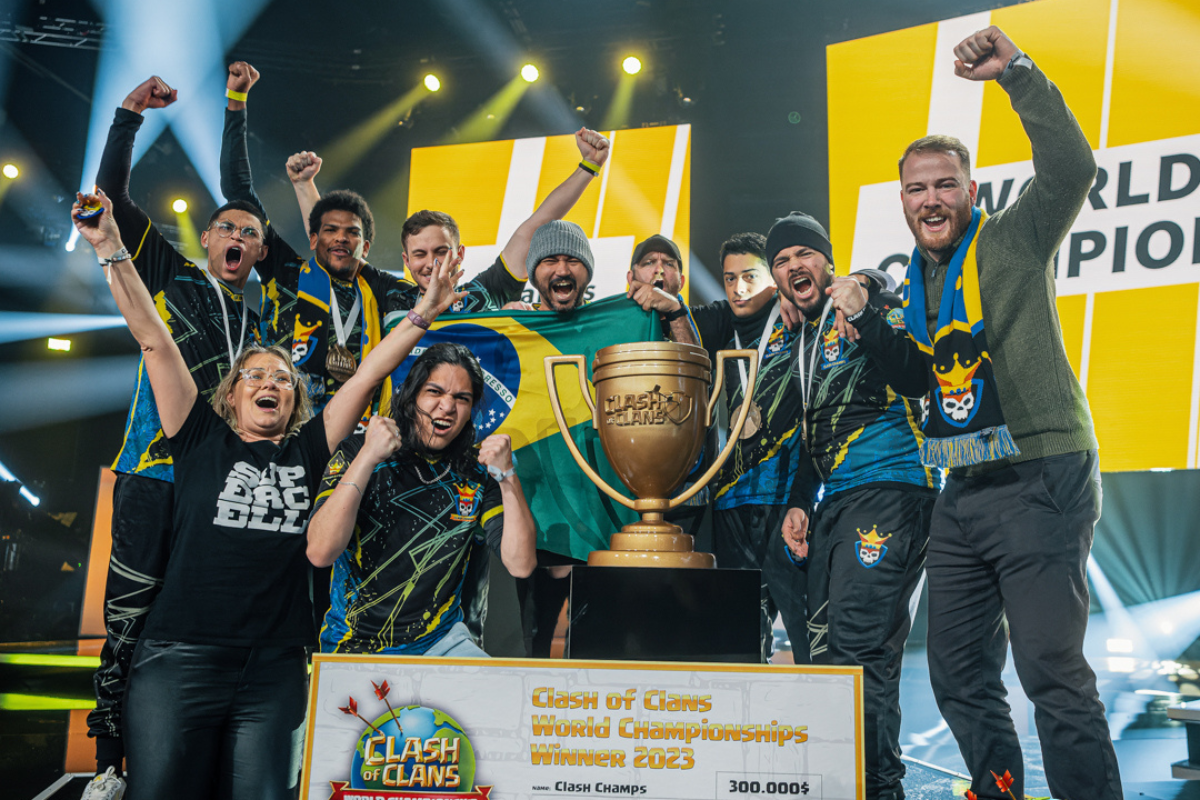 Pela primeira vez na história, Brasil é campeão mundial de Clash of Clans