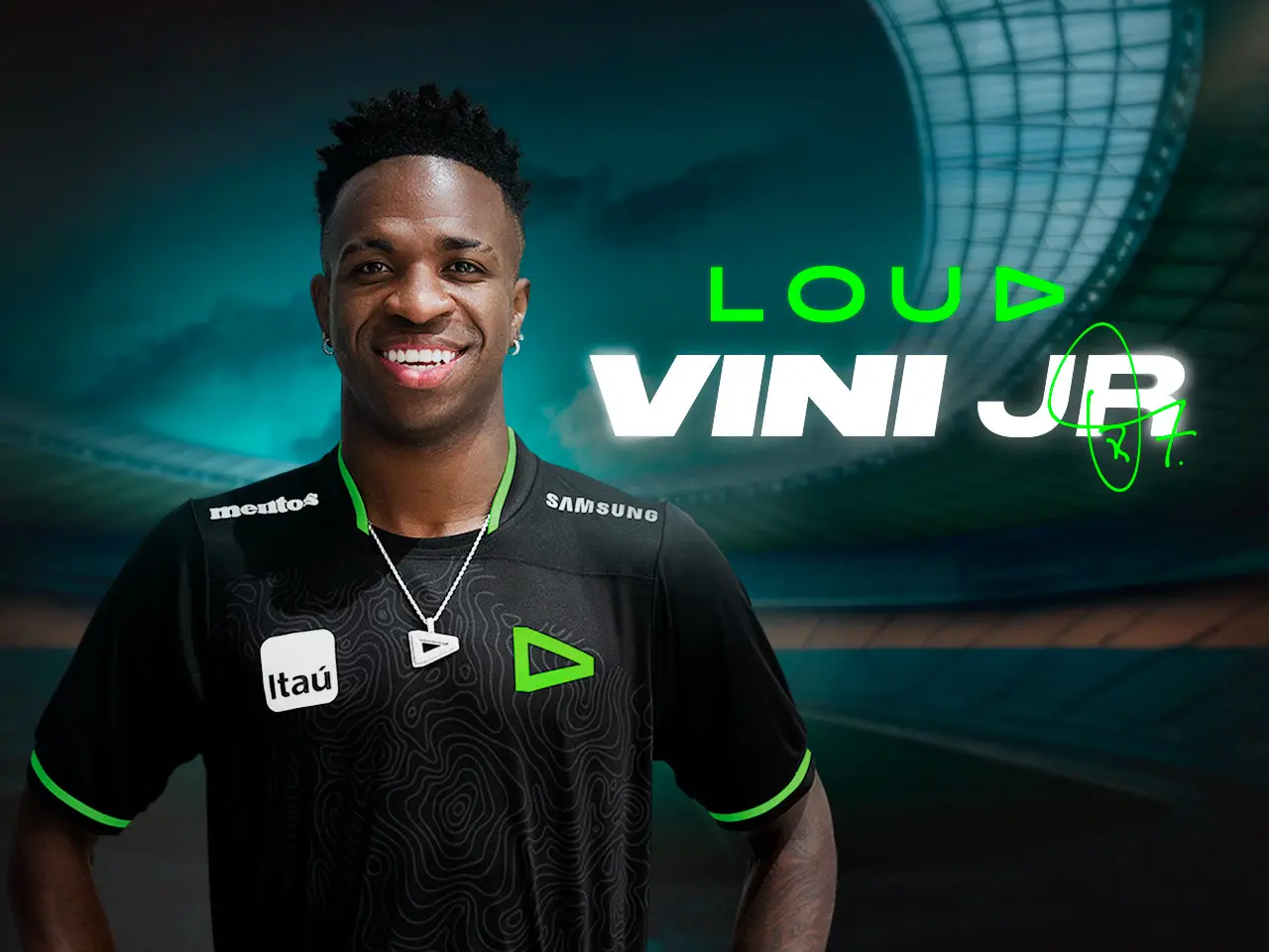 LOUD marca gol e anuncia Vini Jr como novo sócio e embaixador