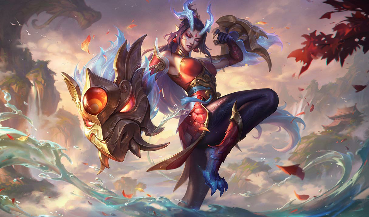 LoL: Riot mostra desenho de atualização visual de Shyvana