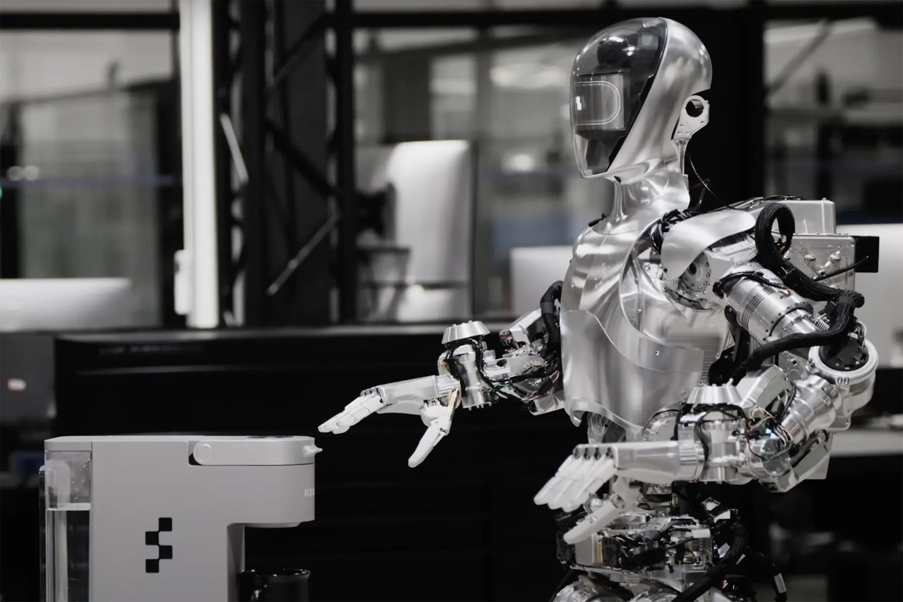 NVIDIA, Intel, Jeff Bezos e gigantes da tecnologia investem em empresa de construção de robôs humanoides com IA 1 Robô