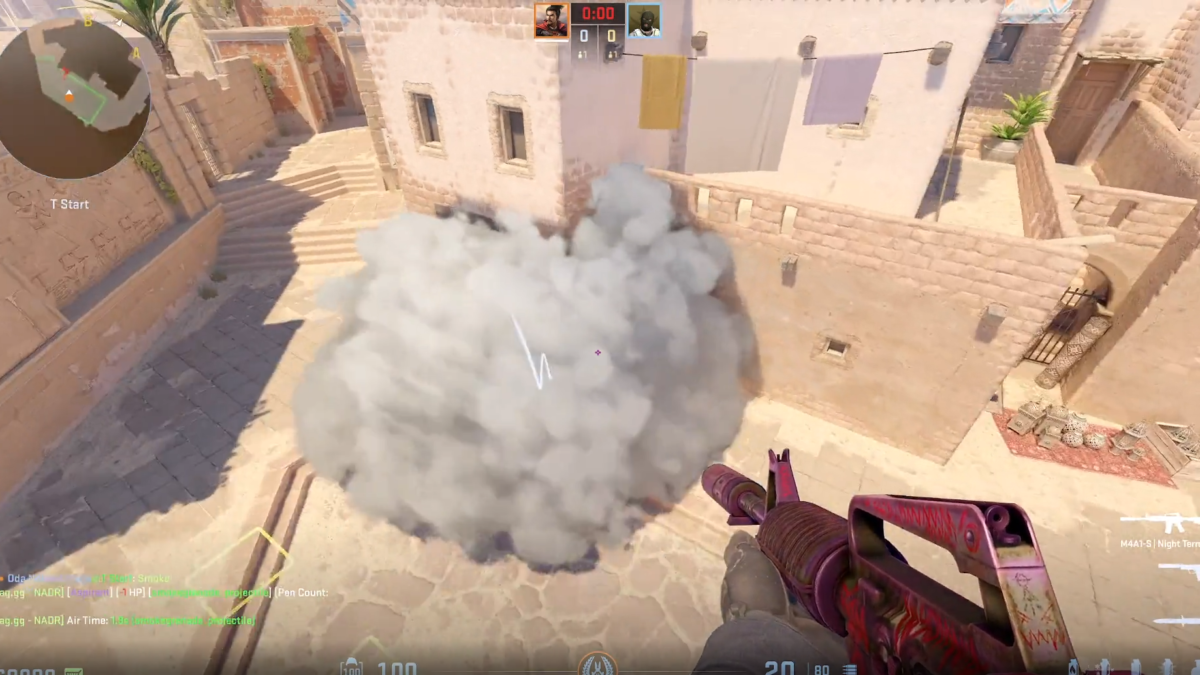 CS2: Após atualização, jogadores relatam problemas com a smoke
