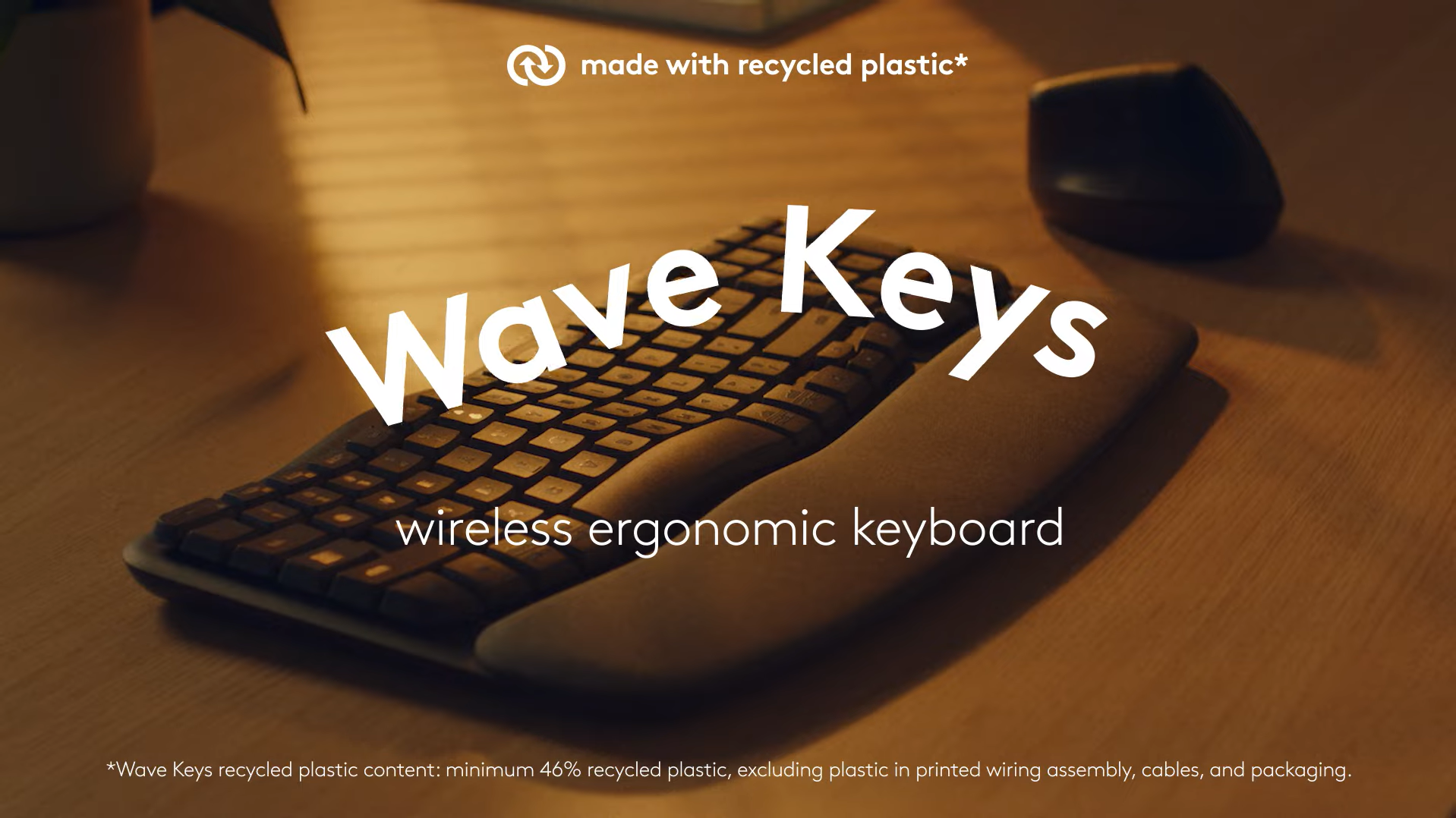 Logitech lança novo teclado ergonômico Wave Keys no Brasil 1 Wave Keys