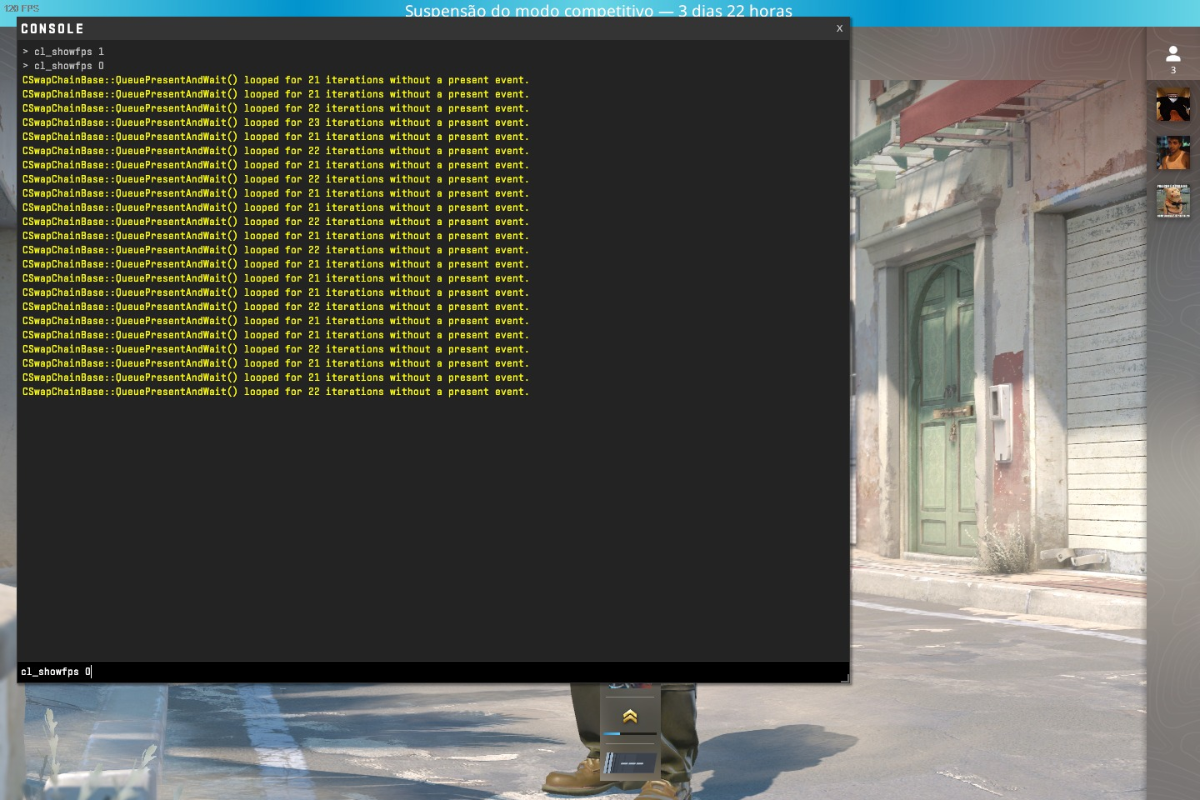 Valve cogitou remover o console do Counter-Strike 2
