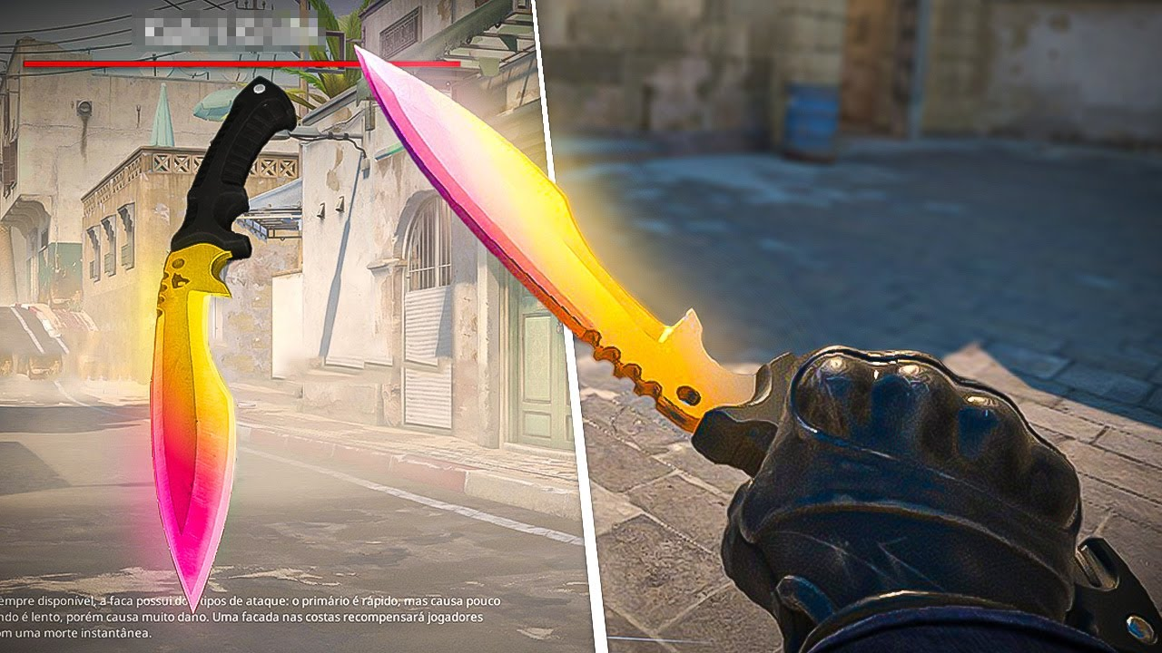 CS2: As 5 facas mais caras do jogo em 2024