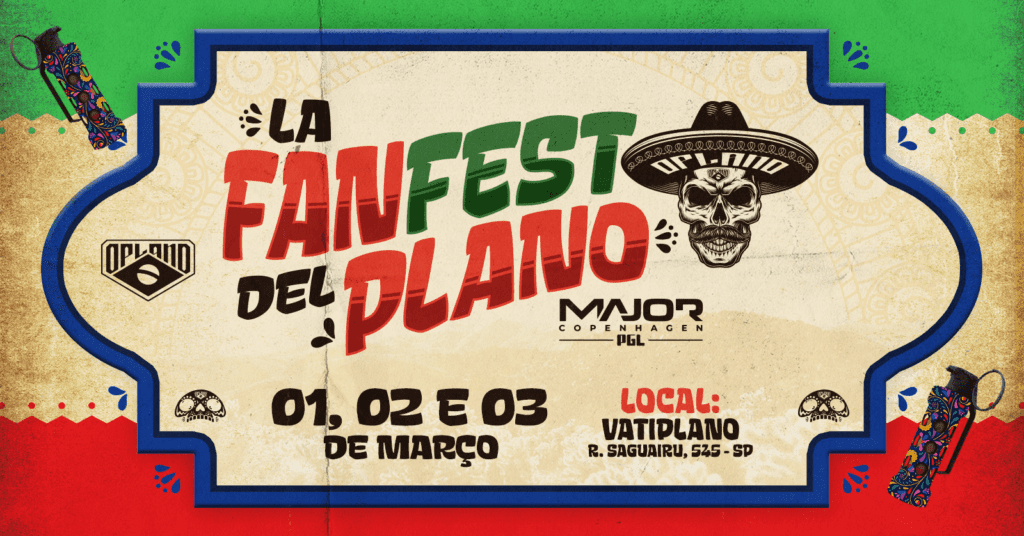 CS2: O PLANO fará Fan Fest no RMR Américas