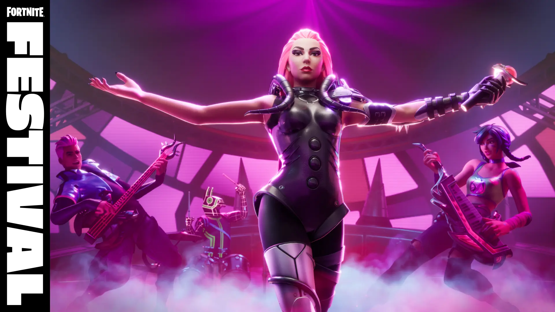 Colaboração com Lady Gaga é destaque no Fortnite Festival 1 Colaboração com Lady Gaga é destaque no Fortnite Festival