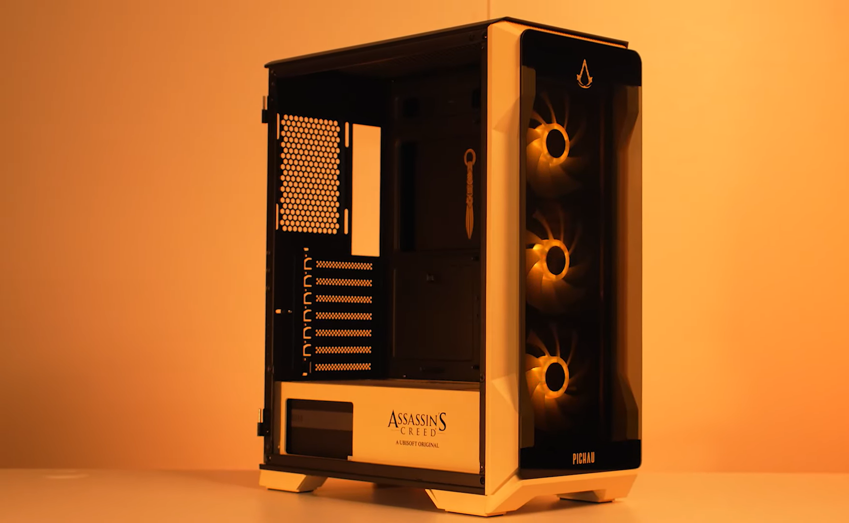 Conheça o gabinete Pichau Pouter 3 Assassin's Creed Mirage 1 Pouter 3