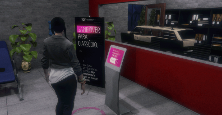 GTA RP ganha delegacia da mulher
