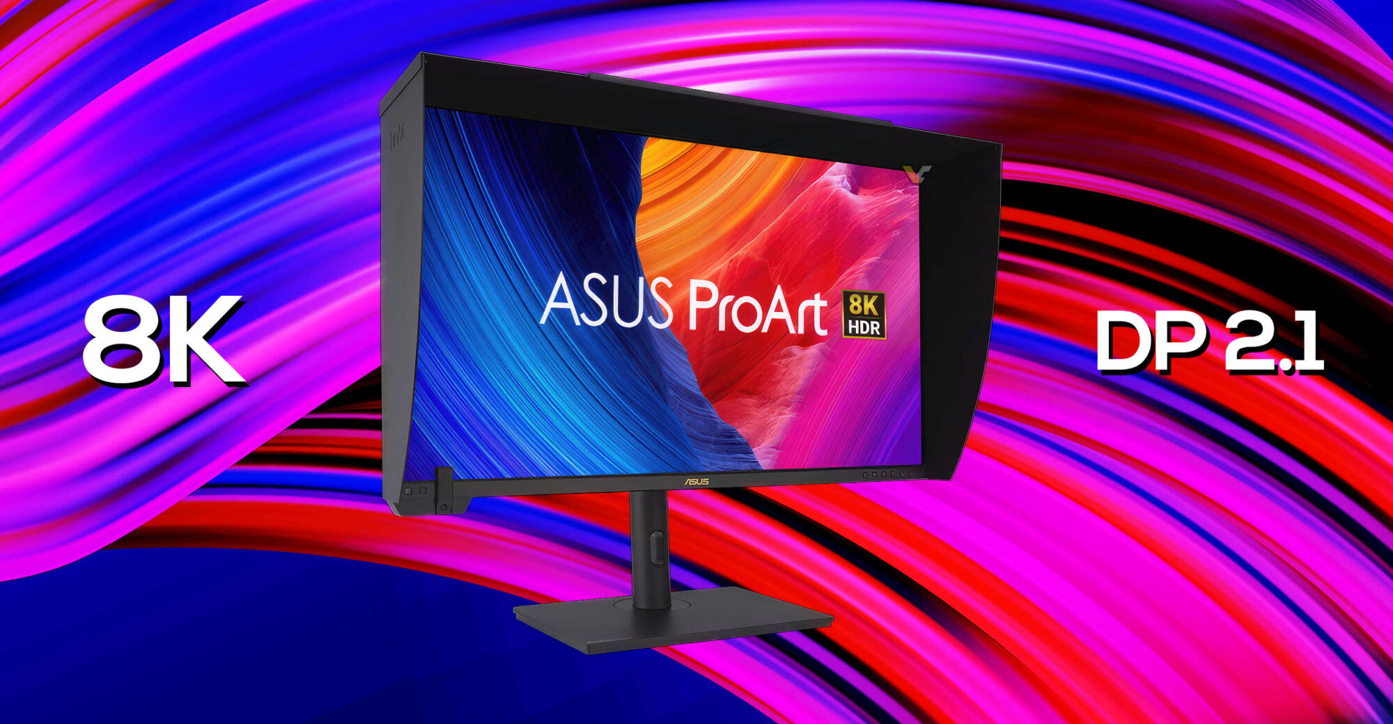 ASUS revela PAC32KCX, monitor e 32″ com suporte ao 8K voltado para o mercado profissional - Pichau Arena