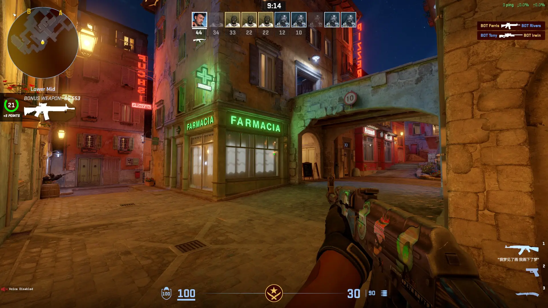 CS2: Designer recria mapa clássico em versão noturna