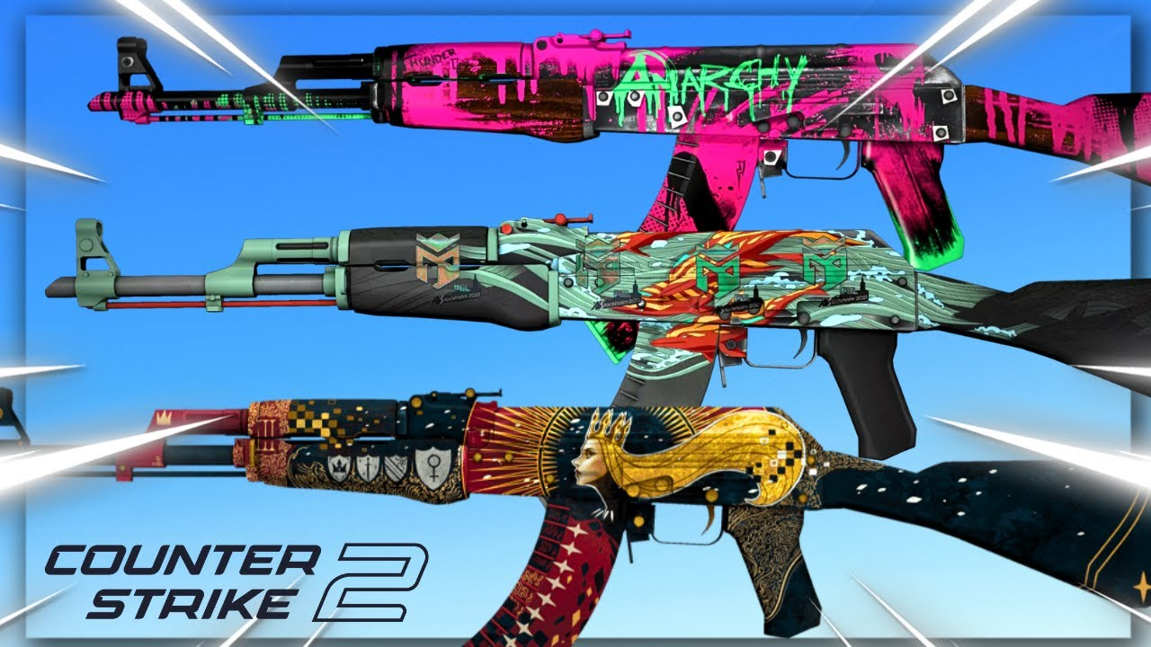 CS2: As 5 skins de AK mais bonitas
