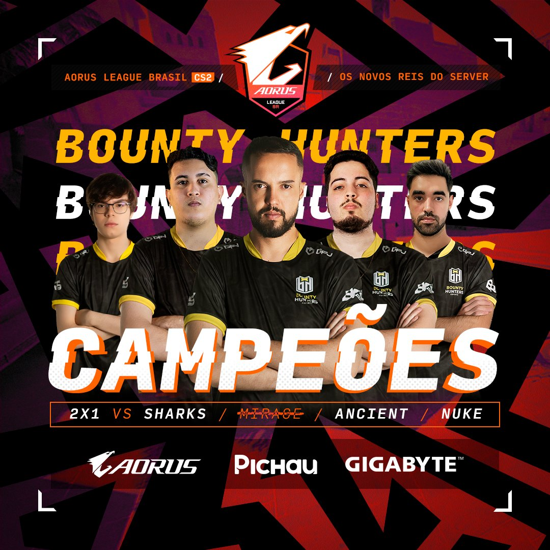 CS2: Bounty Hunters de SHOOWTiME vence Aorus League