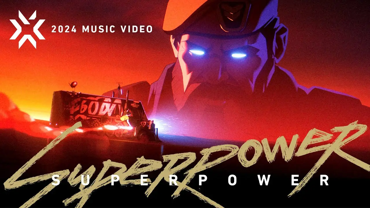 Riot Games lança “SUPERPOWER”, música tema do VALORANT Champions 2024