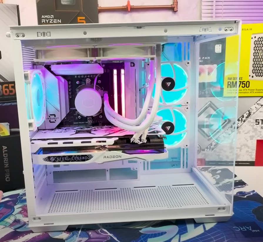 Montamos o primeiro PC Gamer Sem cabos 1 Montamos o primeiro PC Gamer Sem cabos