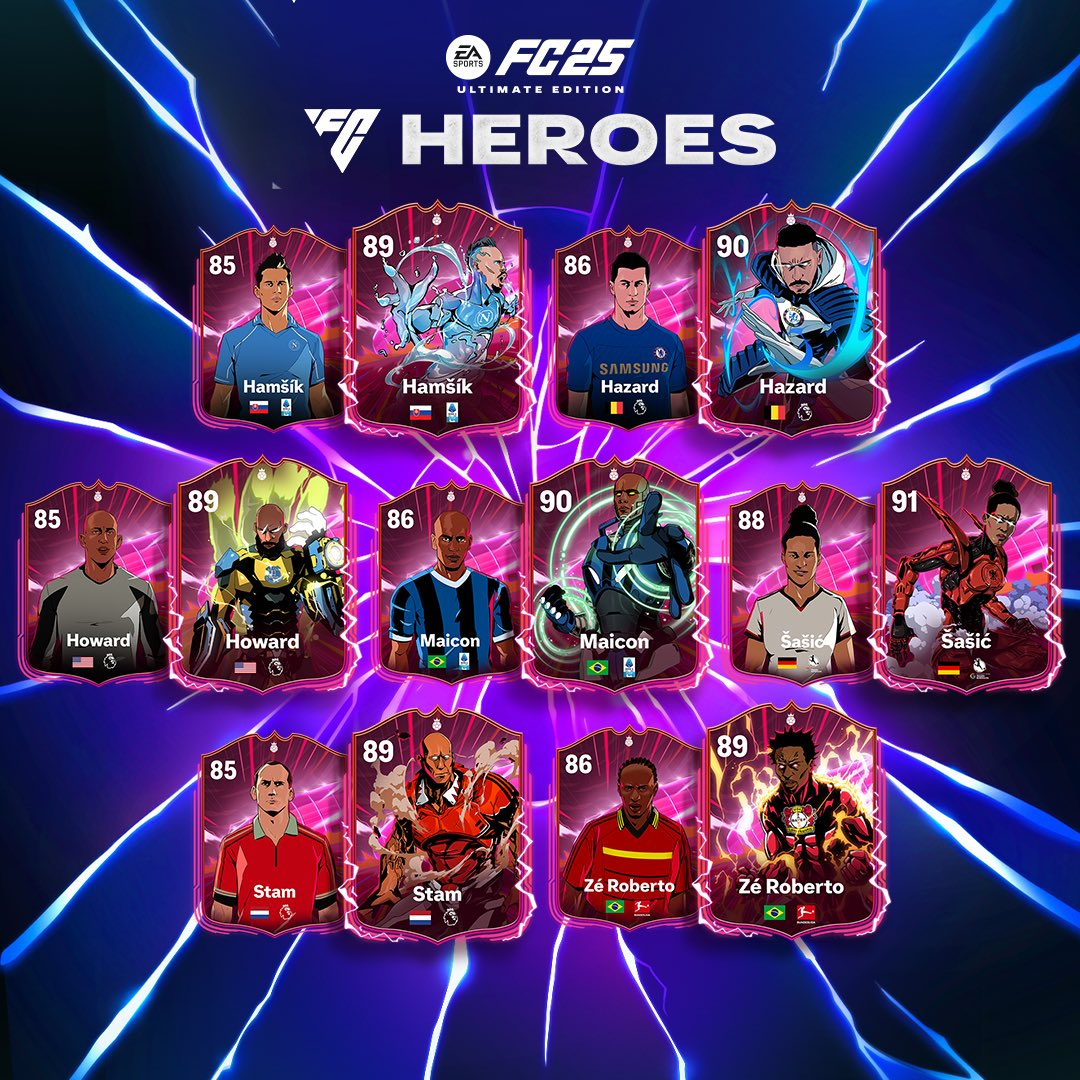 EA FC 25: Dois brasileiros são confirmados como Hero