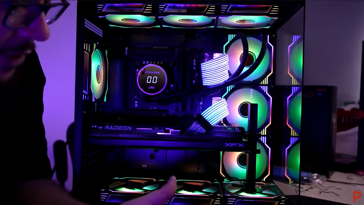 Montamos um PC Gamer Full RGB para rodar Tudo