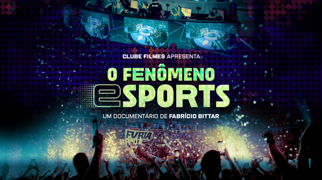 poster do documentário "O Fenômeno eSports"