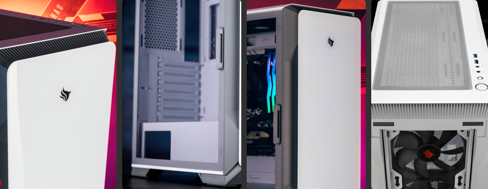 Review do gabinete gamer Pouter 3: Design funcional e espaço de sobra