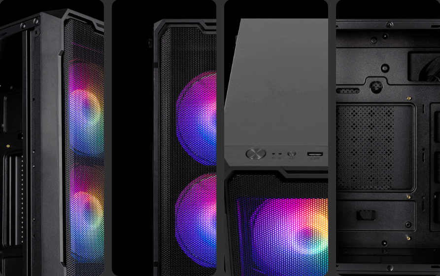 Gabinete Gamer: 3 opções com iluminação RGB por menos de R$ 200