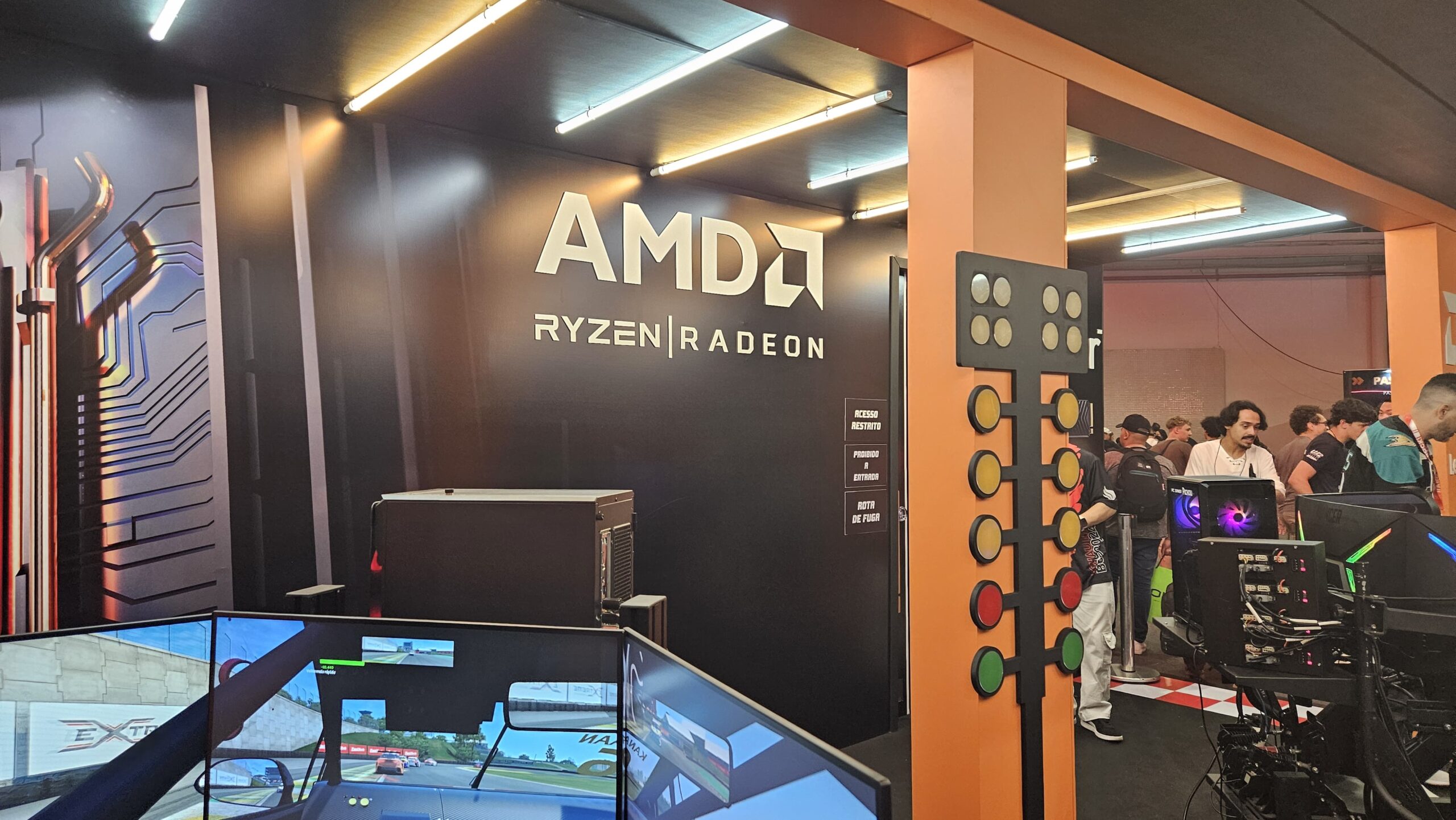 BGS 24: Confira a configuração dos Simuladores da AMD em parceria com a Pichau