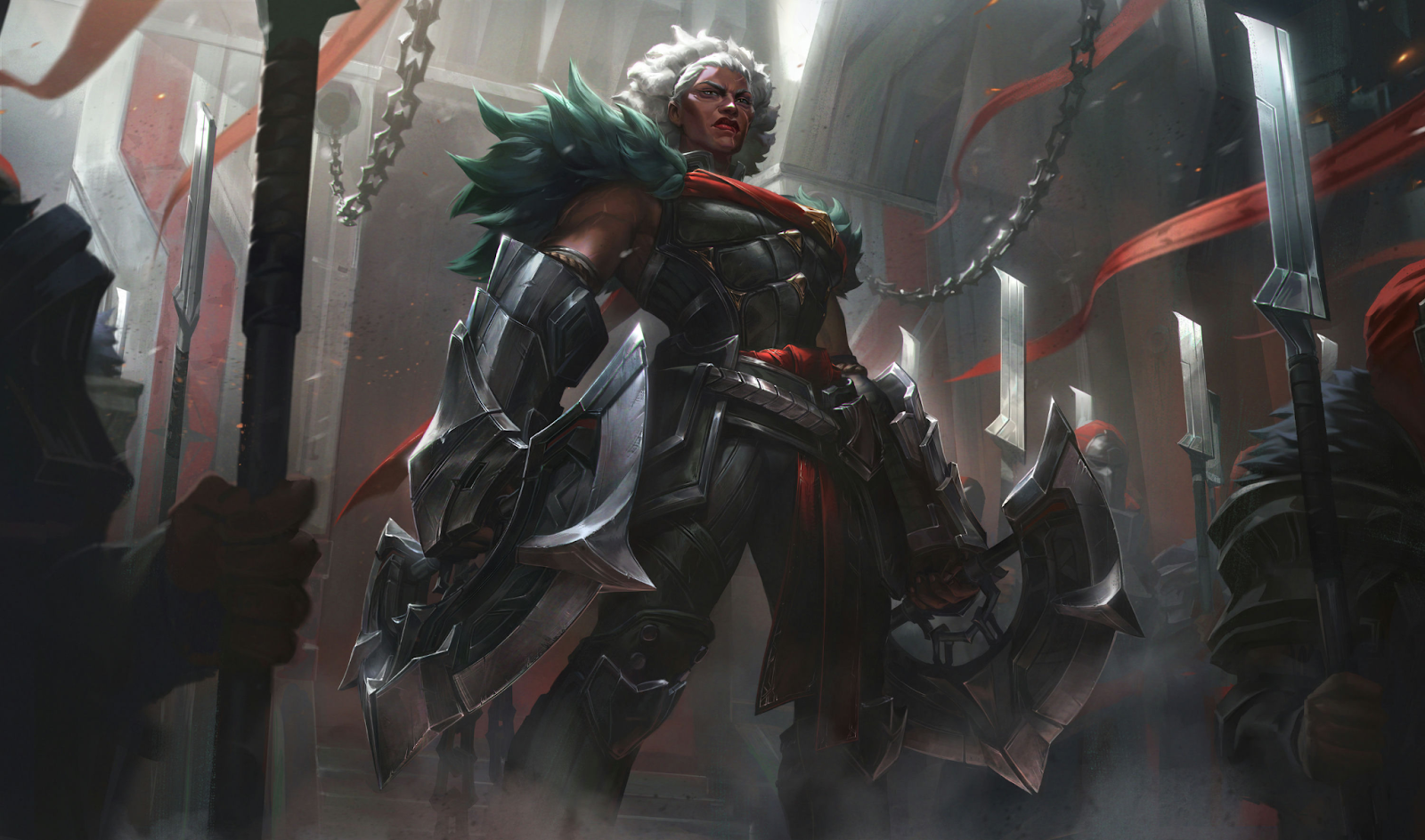imagem ilustrativa da nova campeã Ambessa de LoL